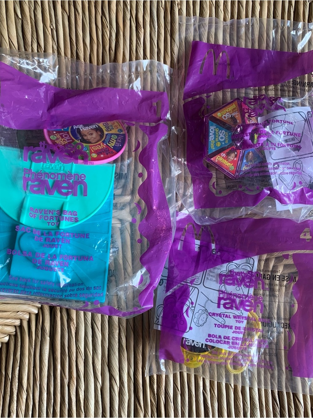 Vintage 2005 That’s So Raven McDonald’s Happy Meal Toys